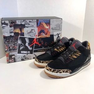 Nike Jordan 3 Retro SE Animal Instinct Sneakers Size 10.5!